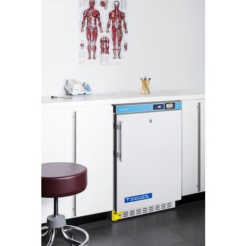 Summit Refrigerators Accucold 20" Wide Built-In Pharmacy All-Refrigerator, ADA Compliant ACR45LSTO