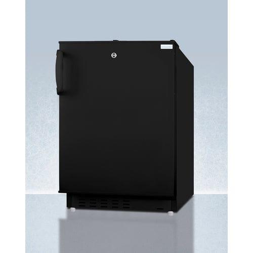 Summit Refrigerators Accucold 20&quot; Wide Built-in Refrigerator-Freezer, ADA Compliant ADA302BRFZ