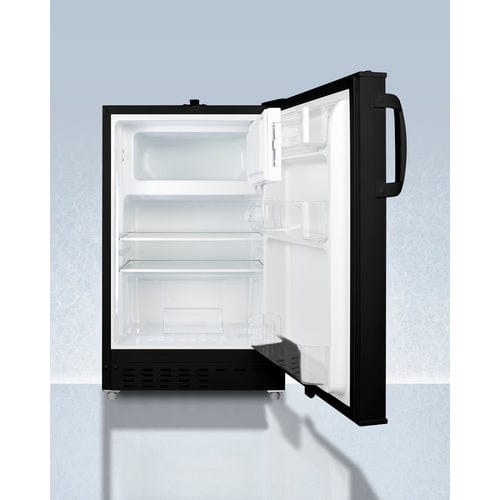 Summit Refrigerators Accucold 20&quot; Wide Built-in Refrigerator-Freezer, ADA Compliant ADA302BRFZ