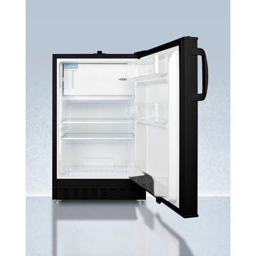 Summit Refrigerators Accucold 20" Wide Built-in Refrigerator-Freezer, ADA Compliant ADA302BRFZ