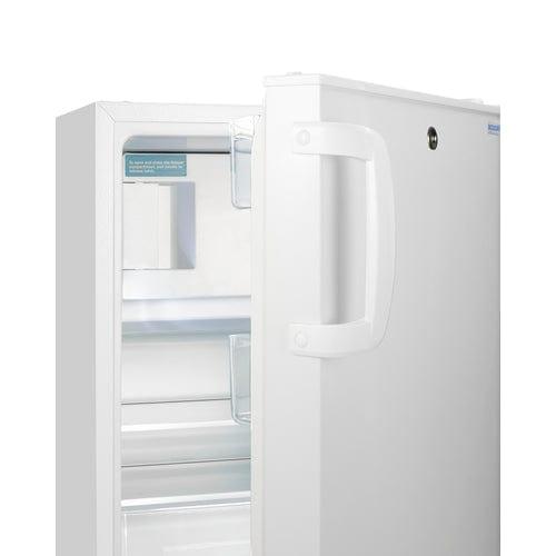 Summit Refrigerators Accucold  20" Wide Built-in Refrigerator-Freezer, ADA Compliant ADA302RFZ