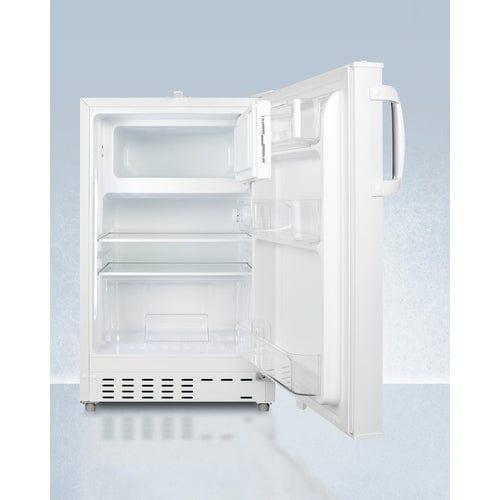 Summit Refrigerators Accucold  20" Wide Built-in Refrigerator-Freezer, ADA Compliant ADA302RFZ