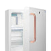 Summit Refrigerators Accucold 20" Wide Built-in Refrigerator-Freezer, ADA Compliant ADA302RFZTBC