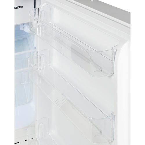 Summit Refrigerators Accucold 20&quot; Wide Built-in Refrigerator-Freezer, ADA Compliant ADA302RFZTBC