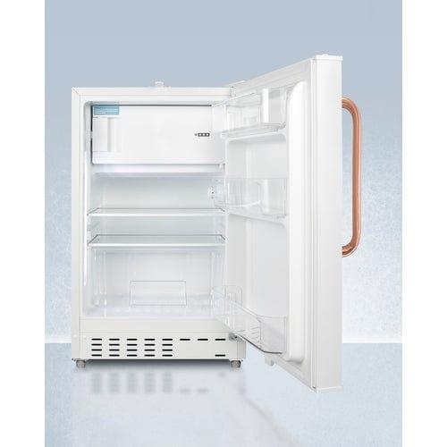 Summit Refrigerators Accucold 20" Wide Built-in Refrigerator-Freezer, ADA Compliant ADA302RFZTBC
