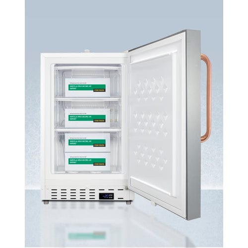 Summit Refrigerators Accucold 20&quot; Wide Built-In Vaccine All-Freezer, ADA Compliant ADA305AFSSTBC