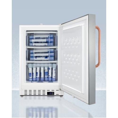 Summit Refrigerators Accucold 20" Wide Built-In Vaccine All-Freezer, ADA Compliant ADA305AFSSTBC