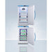 Summit Refrigerators Accucold 20" Wide Performance Series All-Refrigerator/All-Freezer Combination ARS32PVBIADA-AFZ2PVBIADASTACK