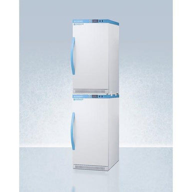 Summit Refrigerators Accucold 20" Wide Performance Series All-Refrigerator/All-Freezer Combination ARS32PVBIADA-AFZ2PVBIADASTACK