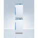 Summit Refrigerators Accucold 20" Wide Performance Series All-Refrigerator/All-Freezer Combination ARS32PVBIADA-AFZ2PVBIADASTACK
