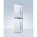 Summit Refrigerators Accucold 20" Wide Performance Series All-Refrigerator/All-Freezer Combination ARS32PVBIADA-AFZ2PVBIADASTACKLHD