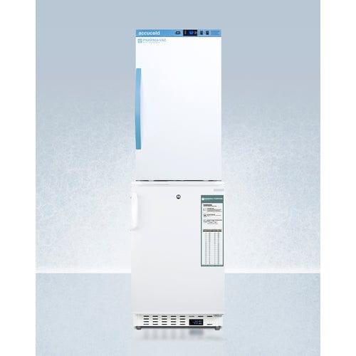 Summit Refrigerators Accucold 20&quot; Wide Vaccine Refrigerator/Freezer Combination ARS3PV-ADA305AFSTACK