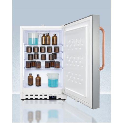 Summit Refrigerators Accucold 21" Wide Built-In Healthcare All-Refrigerator, ADA Compliant ADA404REFSSTBC
