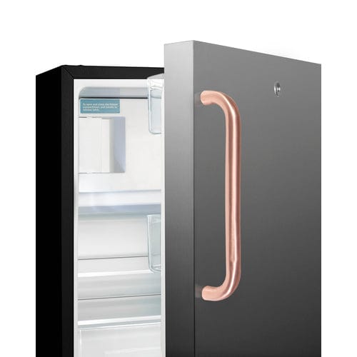 Summit Refrigerators Accucold 21&quot; Wide Built-in Refrigerator-Freezer, ADA Compliant ADA302BRFZSSTBC
