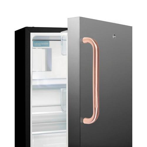 Summit Refrigerators Accucold 21" Wide Built-in Refrigerator-Freezer, ADA Compliant ADA302BRFZSSTBC