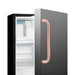 Summit Refrigerators Accucold 21" Wide Built-in Refrigerator-Freezer, ADA Compliant ADA302BRFZSSTBC