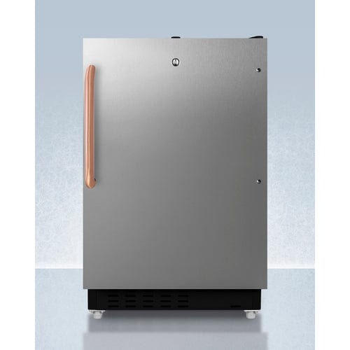 Summit Refrigerators Accucold 21" Wide Built-in Refrigerator-Freezer, ADA Compliant ADA302BRFZSSTBC