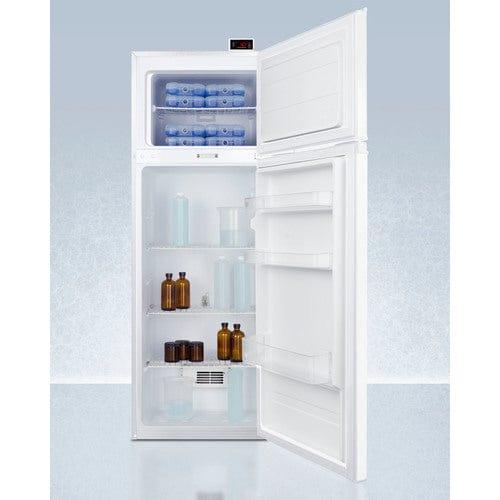 Summit Refrigerators Accucold 22&quot; Wide General Purpose Refrigerator-Freezer AGP96RFLCAL