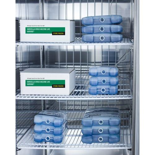 Summit Refrigerators Accucold 23 Cu.Ft. Upright Pharmacy Refrigerator AFS23MLLH