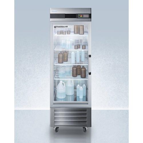 Summit Refrigerators Accucold 23 Cu.Ft. Upright Pharmacy Refrigerator ARG23MLLH