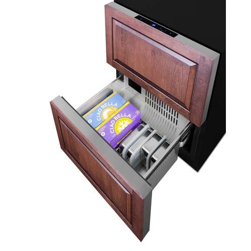 Summit Refrigerators Accucold 24" Wide 2-Drawer All-Freezer, ADA Compliant ADFD243