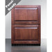 Summit Refrigerators Accucold 24" Wide 2-Drawer All-Freezer, ADA Compliant ADFD243