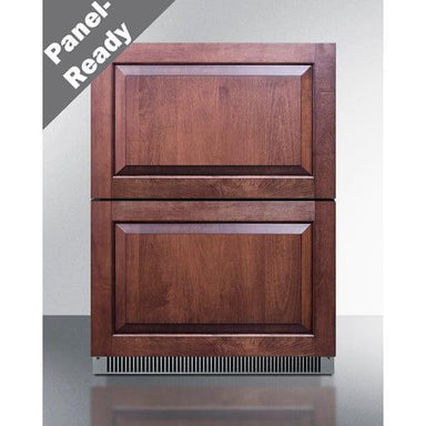 Summit Refrigerators Accucold 24" Wide 2-Drawer All-Freezer, ADA Compliant ADFD2D24PNR