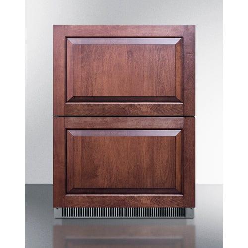 Summit Refrigerators Accucold 24&quot; Wide 2-Drawer All-Freezer, ADA Compliant ADFD2D24PNR