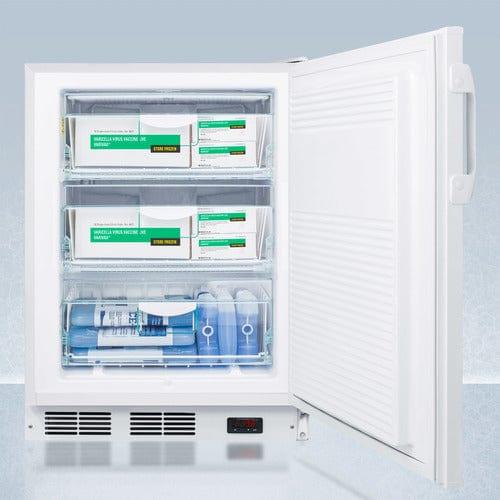 Summit Pharmacy Freezer Accucold 24&quot; Wide All-Freezer, ADA Compliant VT65MLMEDADA