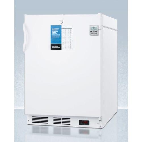 Summit Pharmacy Freezer Accucold 24&quot; Wide All-Freezer, ADA Compliant VT65MLMEDADA