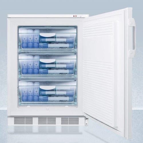 Summit Pharmacy Freezer Accucold 24&quot; Wide All-Freezer, ADA Compliant VT65MLPLUS2