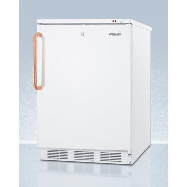 Summit Pharmacy Freezer Accucold 24" Wide All-Freezer with Antimicrobial Pure Copper Handle VT65MLTBC