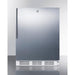 Summit Refrigerators Accucold 24" Wide All-Refrigerator, ADA Compliant FF6LW7SSHVADA