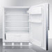 Summit Refrigerators Accucold 24" Wide All-Refrigerator, ADA Compliant FF6LW7SSHVADA