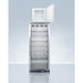 Summit Refrigerators Accucold 24" Wide All-Refrigerator/All-Freezer Combination ACR1151-FS24LSTACKPRO