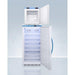 Summit Refrigerators Accucold 24" Wide All-Refrigerator/All-Freezer Combination ARS8PV-FS24LSTACKMED2