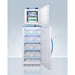 Summit Refrigerators Accucold 24" Wide All-Refrigerator/All-Freezer Combination ARS8PV-FS24LSTACKMED2