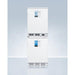 Summit Refrigerators Accucold 24" Wide All-Refrigerator/All-Freezer Combination FF7LW-VT65MLSTACKPRO