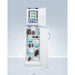 Summit Refrigerators Accucold 24" Wide All-Refrigerator/All-Freezer Combination FFAR10-FS30LSTACKMED2