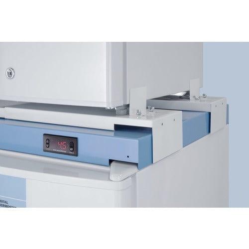 Summit Refrigerators Accucold 24" Wide All-Refrigerator/All-Freezer Combination FFAR10-FS30LSTACKMED2
