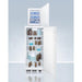 Summit Refrigerators Accucold 24" Wide All-Refrigerator/All-Freezer Combination FFAR10-FS30LSTACKPRO
