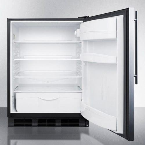 Summit Refrigerators Accucold 24&quot; Wide All-Refrigerator FF6BKSSHV