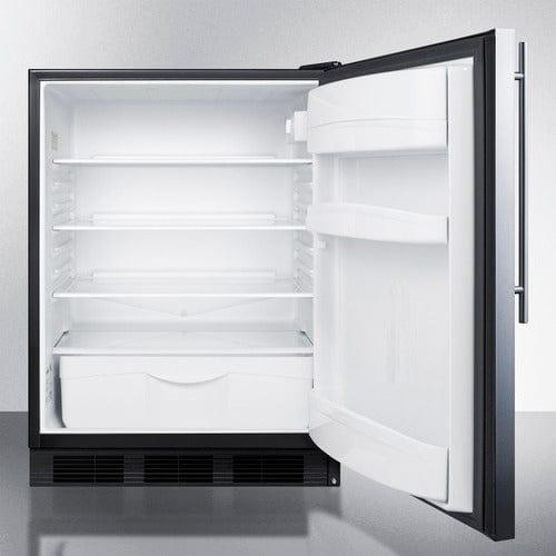 Summit Refrigerators Accucold 24" Wide All-Refrigerator FF6BKSSHV