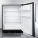 Summit Refrigerators Accucold 24" Wide All-Refrigerator FF6BKSSHV
