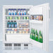 Summit Refrigerators Accucold 24" Wide All-Refrigerator FF6LW7NZ