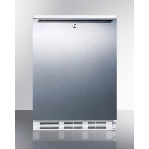 Summit Refrigerators Accucold 24" Wide All-Refrigerator FF6LW7SSHH