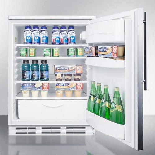 Summit Refrigerators Accucold 24&quot; Wide All-Refrigerator FF6LW7SSHV