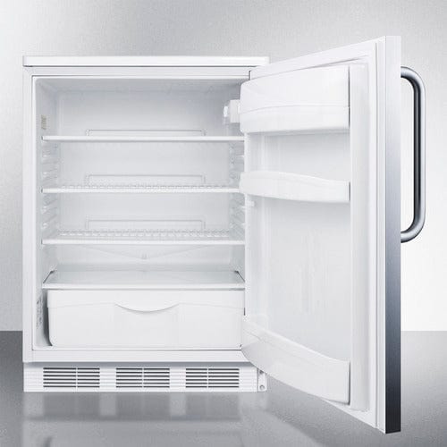 Summit Refrigerators Accucold 24&quot; Wide All-Refrigerator FF6LW7SSTB