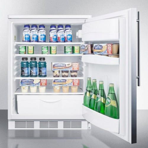 Summit Refrigerators Accucold 24" Wide All-Refrigerator FF6WSSHV