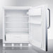 Summit Refrigerators Accucold 24" Wide All-Refrigerator FF6WSSTB